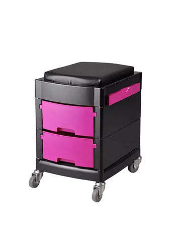 Pedicure Trolley X16-1 Black & Purple